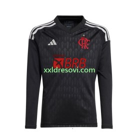 CR Flamengo Golmanski Gostujući Nogometni Dres 2023-2024 Dugim Rukavima